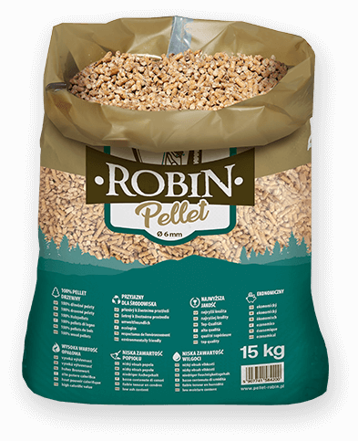 worek pelletu opałowego Robin do kupienia w Warce lub sklepie internetowym
